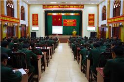 Đảng ủy Quân sự tỉnh Cao Bằng tổ chức nghiên cứu, học tập, quán triệt và triển khai thực hiện các nghị quyết của Quân ủy Trung ương